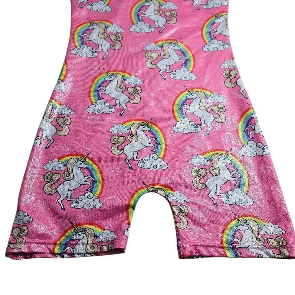 Unitard unicorn rainbow M/150